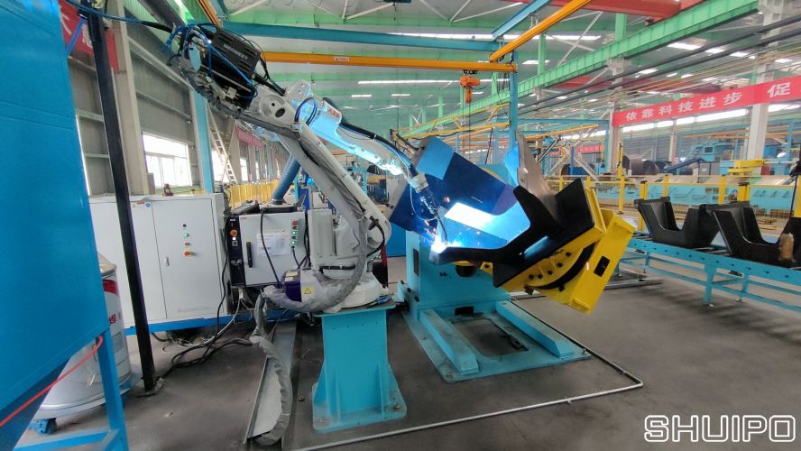 前后臺焊接機(jī)器人